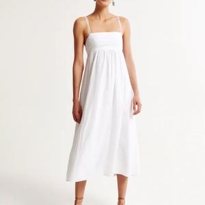 Abercrombie Crinkle Textured Maxi Dress